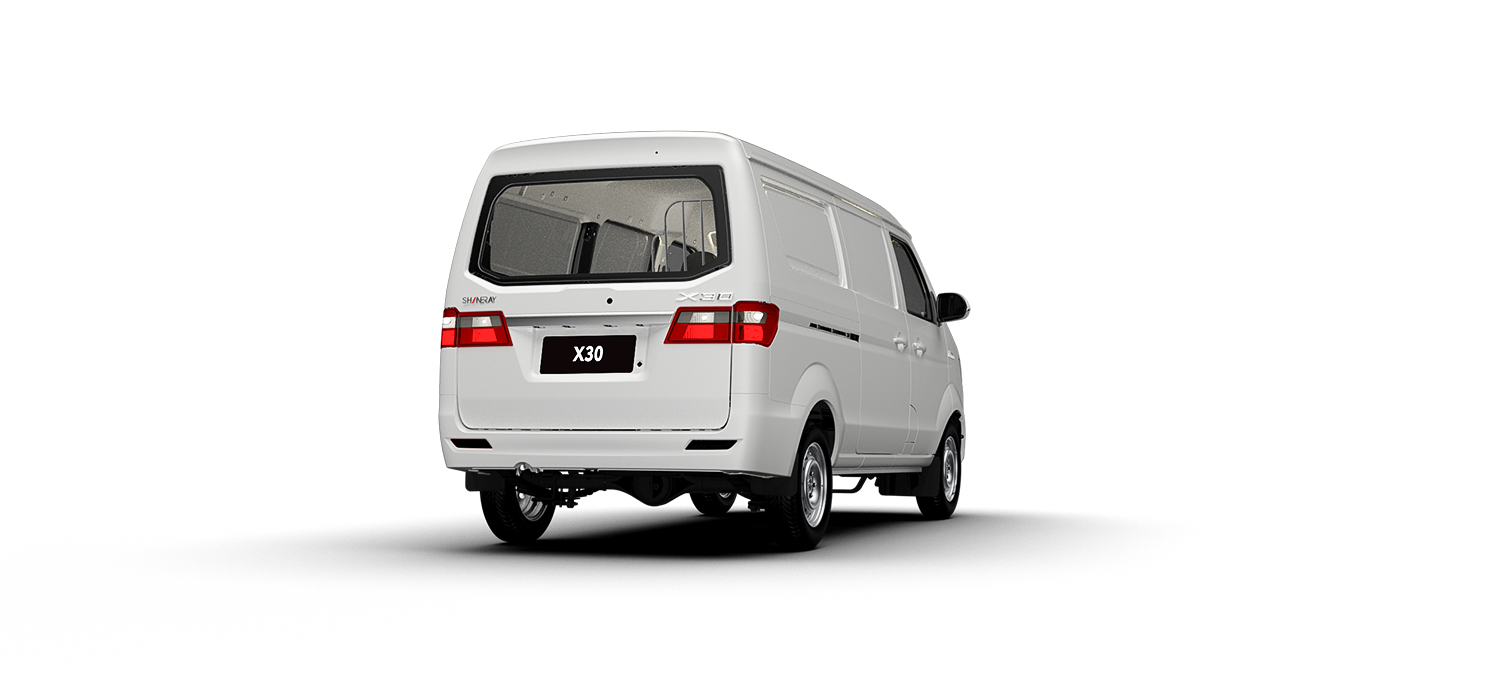 Shineray X30 Perfil Trasero