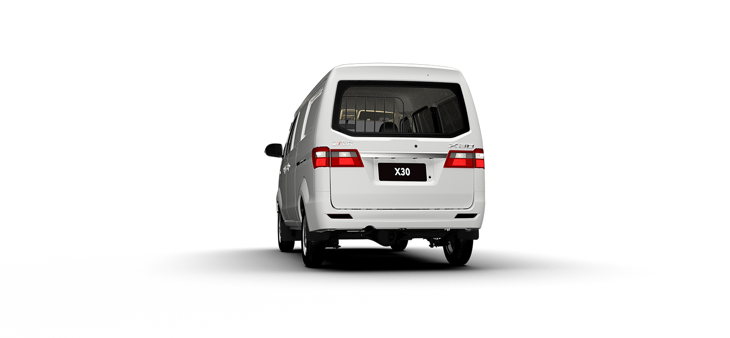 Shineray X30 Perfil Trasero