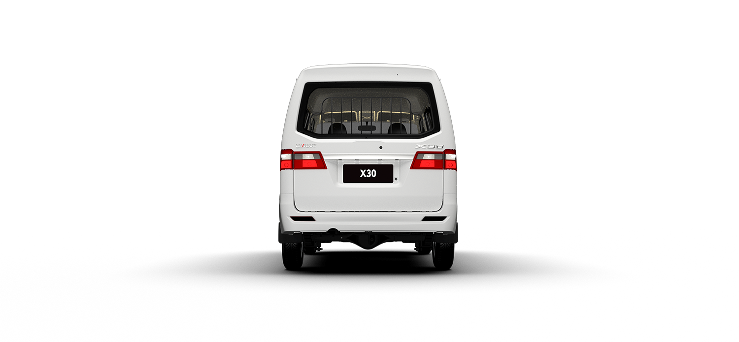 Shineray X30 Perfil Trasero