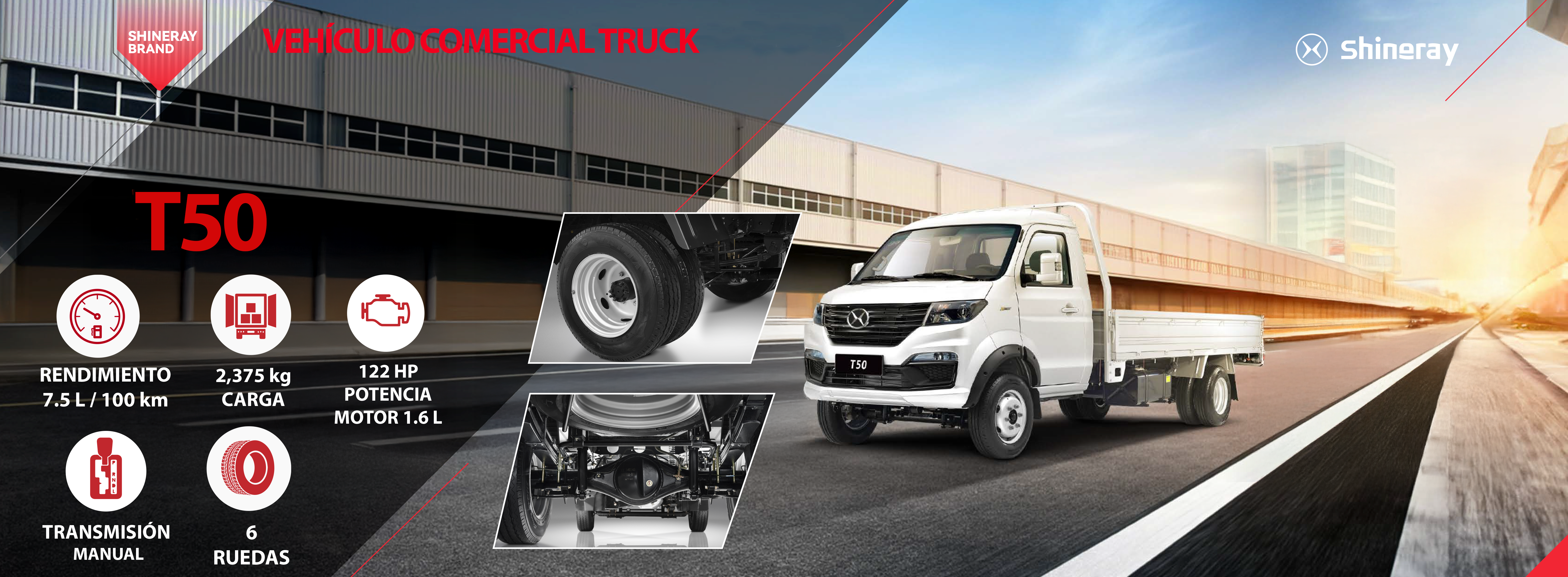 Ficha Técnica Shineray T50